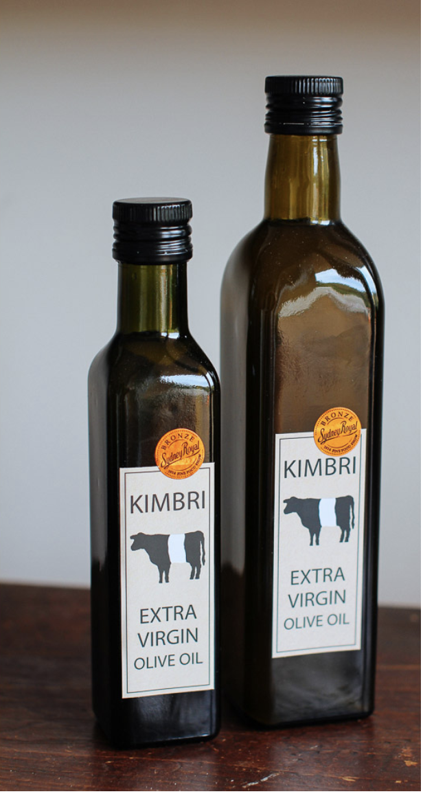 Kimbri Olive Oil bottles